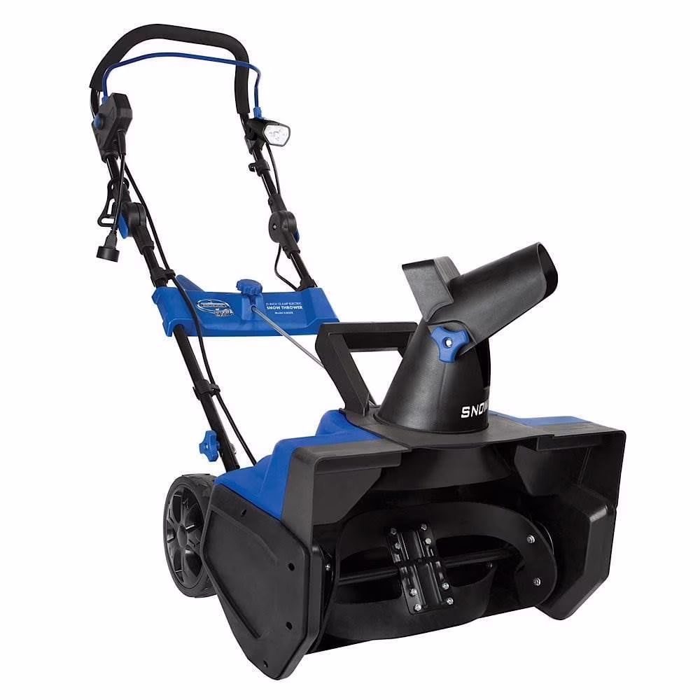 Snow Joe Ultra 21 Inch Electric Snow Blower w/ 4 Blade Auger & Light (2 Pack)