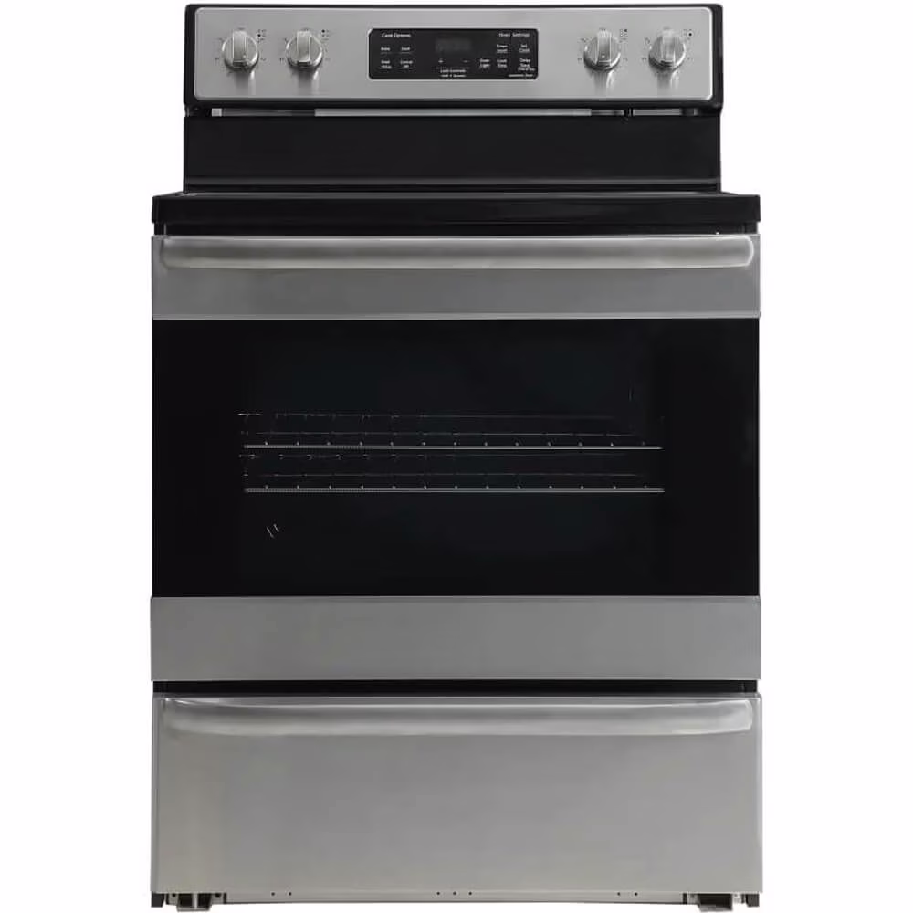 Element 5.2 cu. ft. Freestanding Smooth Surface Electric Range - Stainless Steel (EER34MSCS)