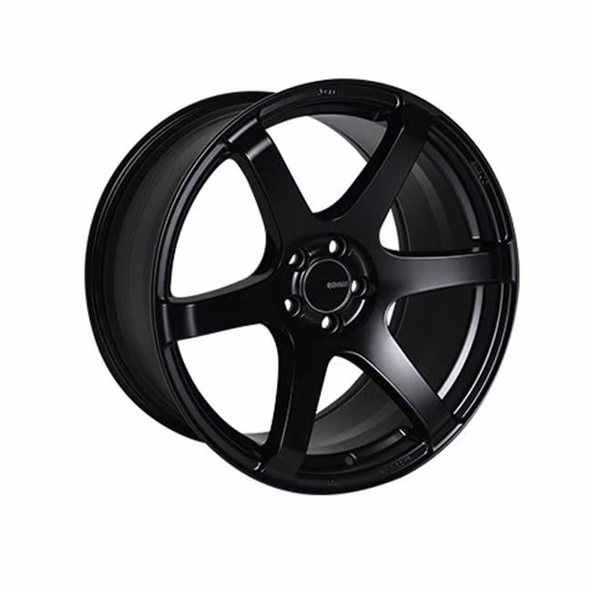18 x 9.5 & 5x100 Bolt Pattern 45 mm Offset 72.6 mm Bore T6S Matte Black Wheel