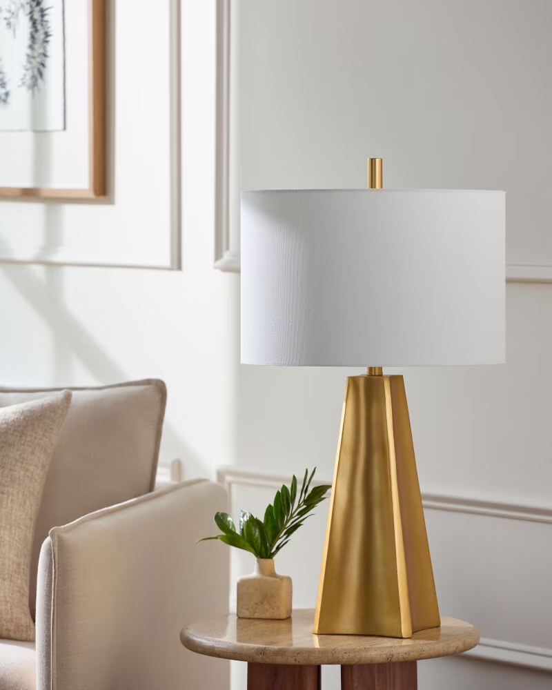 Mark& Day Table Lamps, Mellody Cottage Bedside Table Lamp for Nightstand Bedroom, Living Room or Office (31"H x 17"W x 17"D)