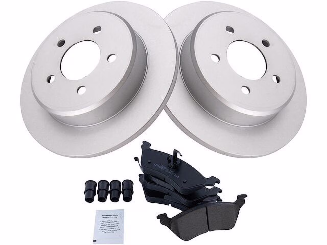 Rear Brake Pad and Rotor Kit - Compatible with 2001 - 2007 Dodge Caravan 2002 2003 2004 2005 2006