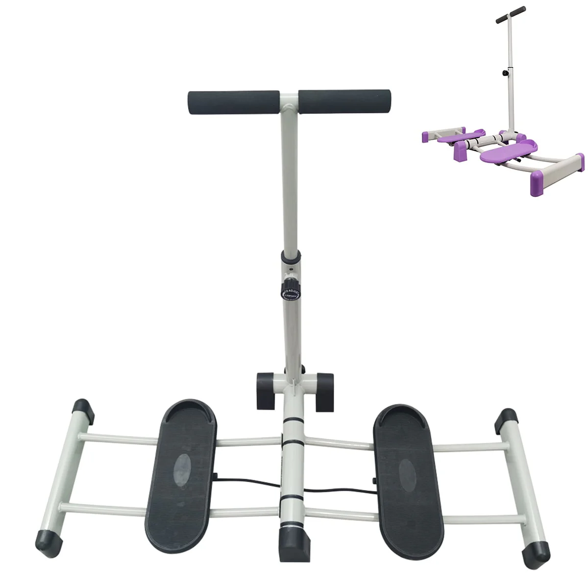 INTBUYING Beautiful Leg Exercise Machine Cardio Fitness Exerciser Gym Home Workout Machine Black