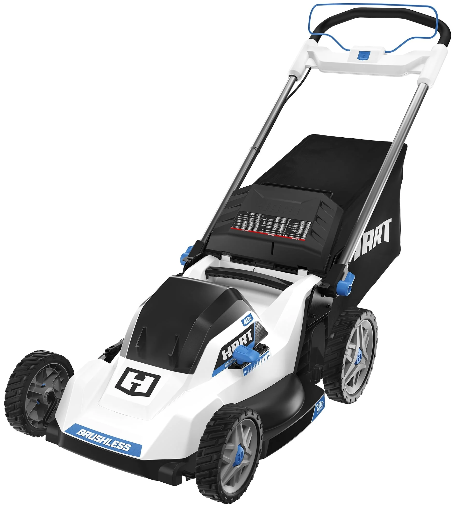 Restored Premium HART 40-Volt Cordless 20-Inch Push Mower (1) 6.0 Ah Lithium Ion Battery (Refurbished)