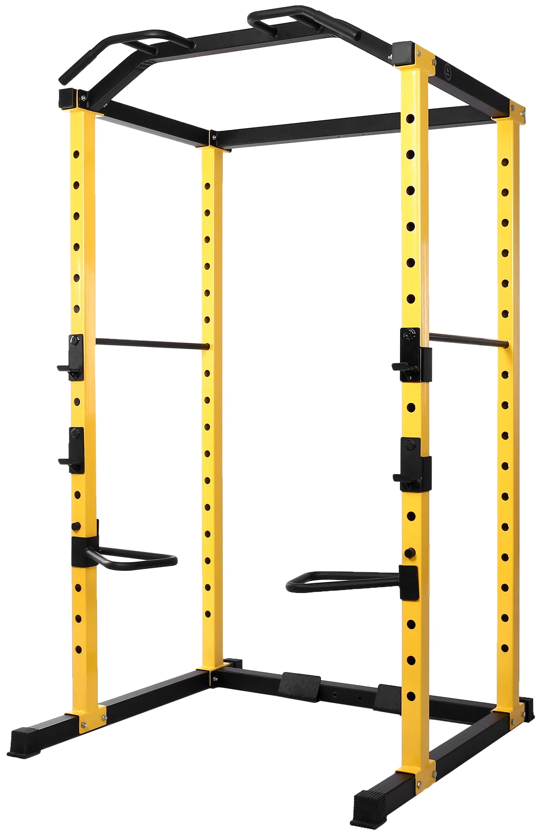 BalanceFrom PC-1 Series 1000lb Capacity Multi-Function Adjustable Power Cage Power Rack with Optional Lat Pull-down and Cable Crossover, Power Cage Only