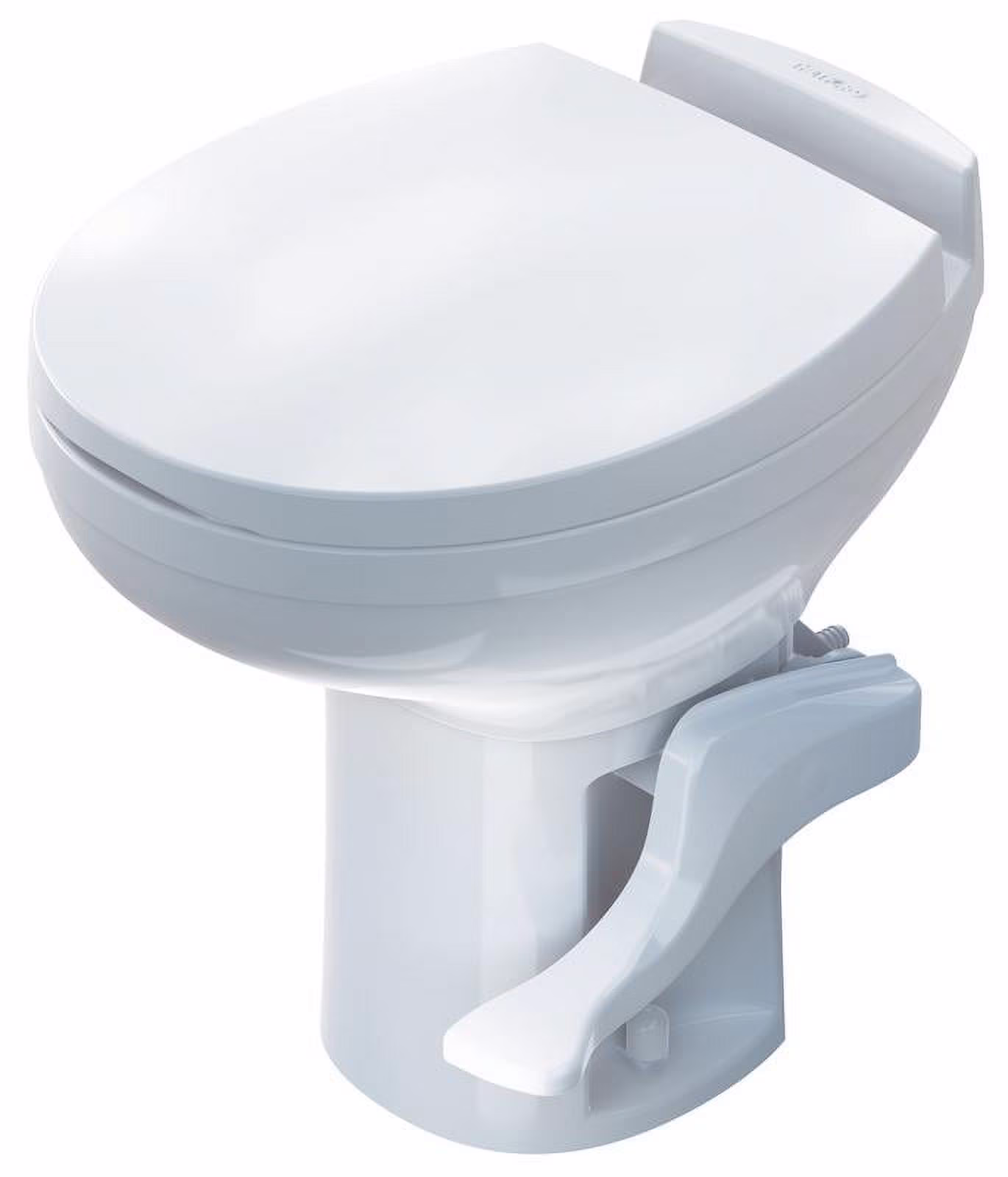 Thetford Aqua-Magic Residence RV Toilet, High, Round, White, 42169