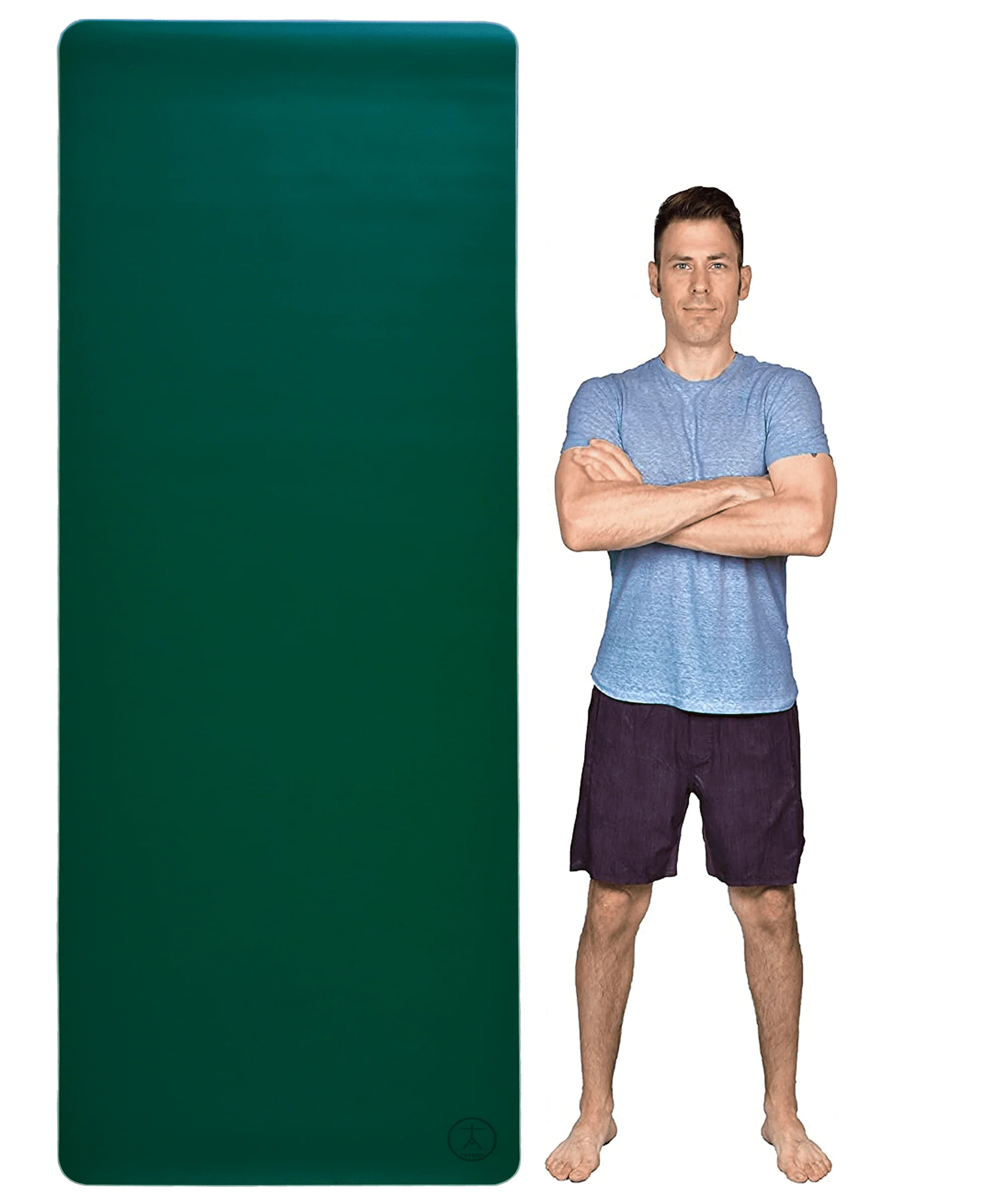 Tatago Extra Large Yoga Mat for Home Workout-{84"x30"}-Natural Rubber Non Slip Long & Wide XL Hot Yoga Mat for Men & Women. Wonderful Large Exercise Mat for Kids too!