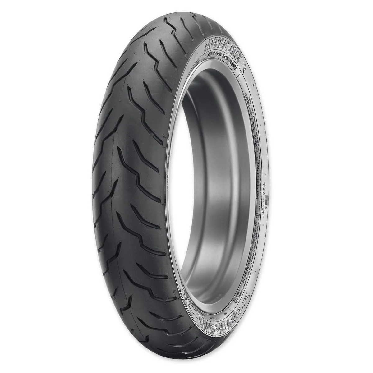 Dunlop American Elite Front Motorcycle Tire 130/80B-17 (65H) Black Wall