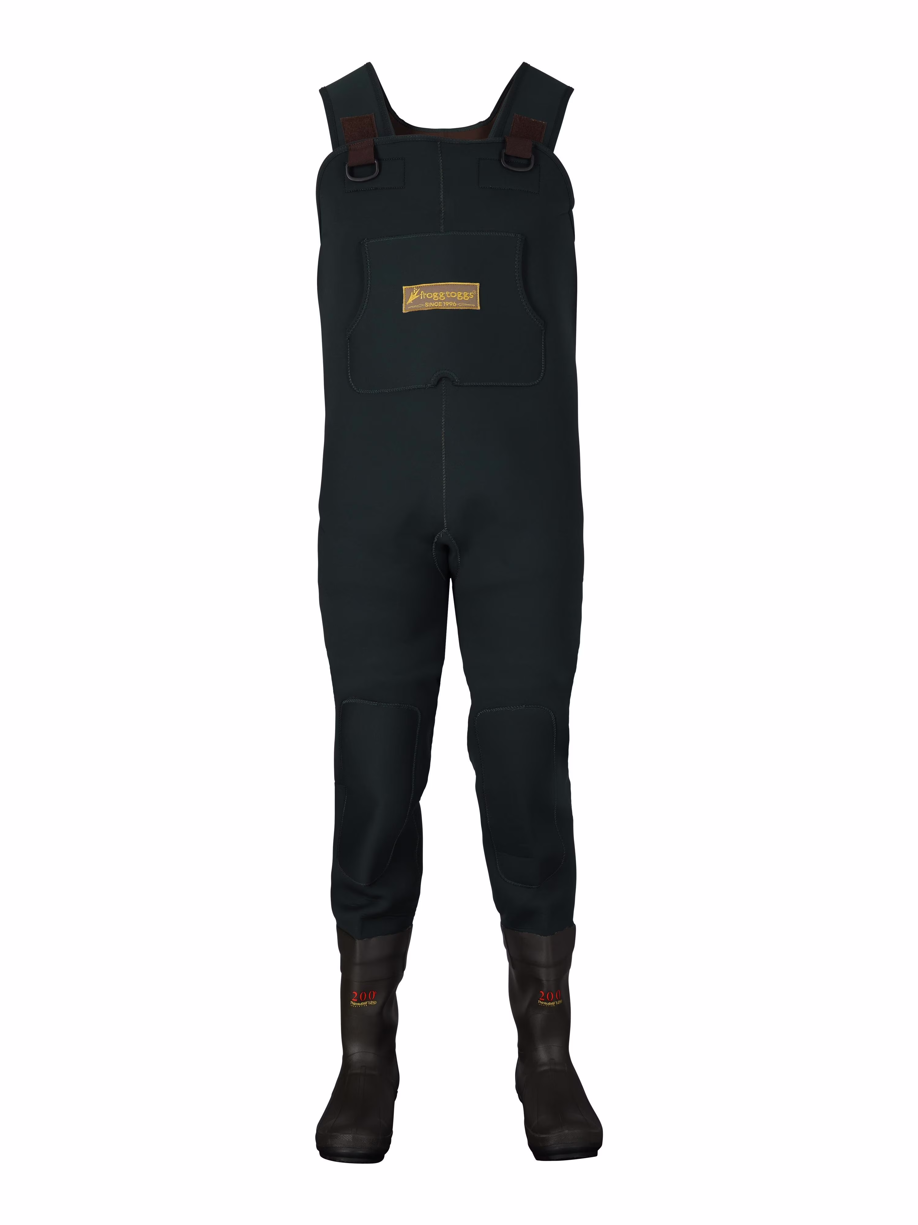 Frogg Toggs Men's Amphib Bootfoot Neoprene Cleated Chest Wader | Forest Green | Size 11