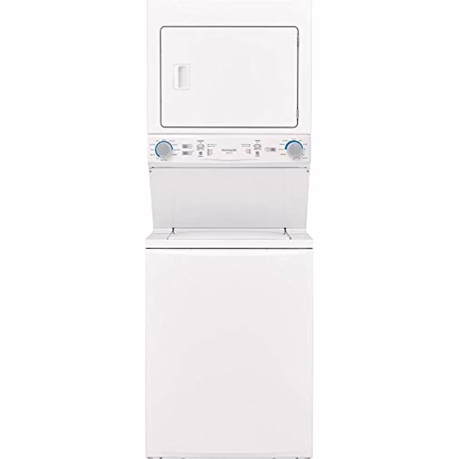 Frigidaire FLCG7522AW 27" Gas Laundry Center with 3.9 cu. ft. Washer Capacity, 5.6 cu. ft. Dry Capacity, 10 Wash Cycles, 10 Dry Cycles, in White