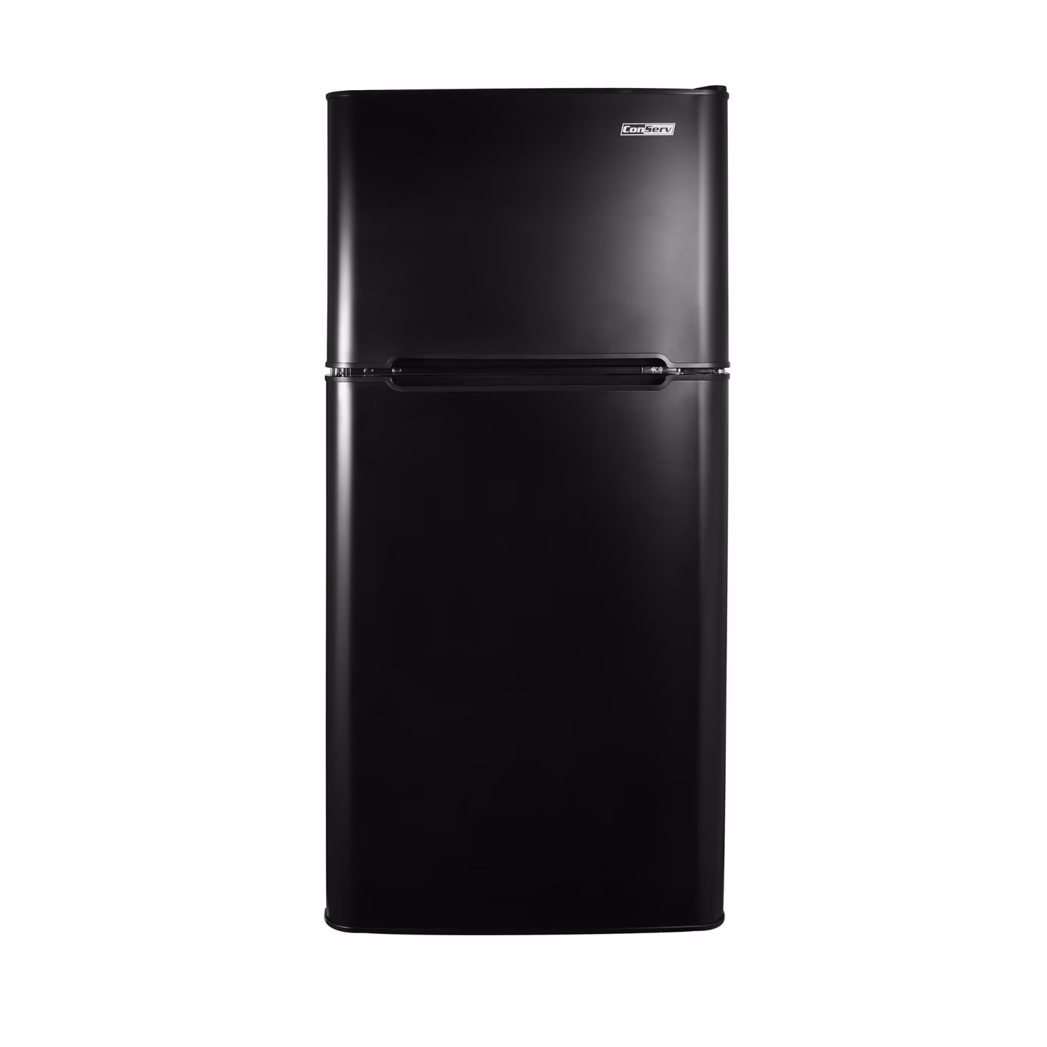 ConServ 4.5 Cu Ft Mini Fridge Freezer - Compact Refrigerator with Adjustable Shelves, Black