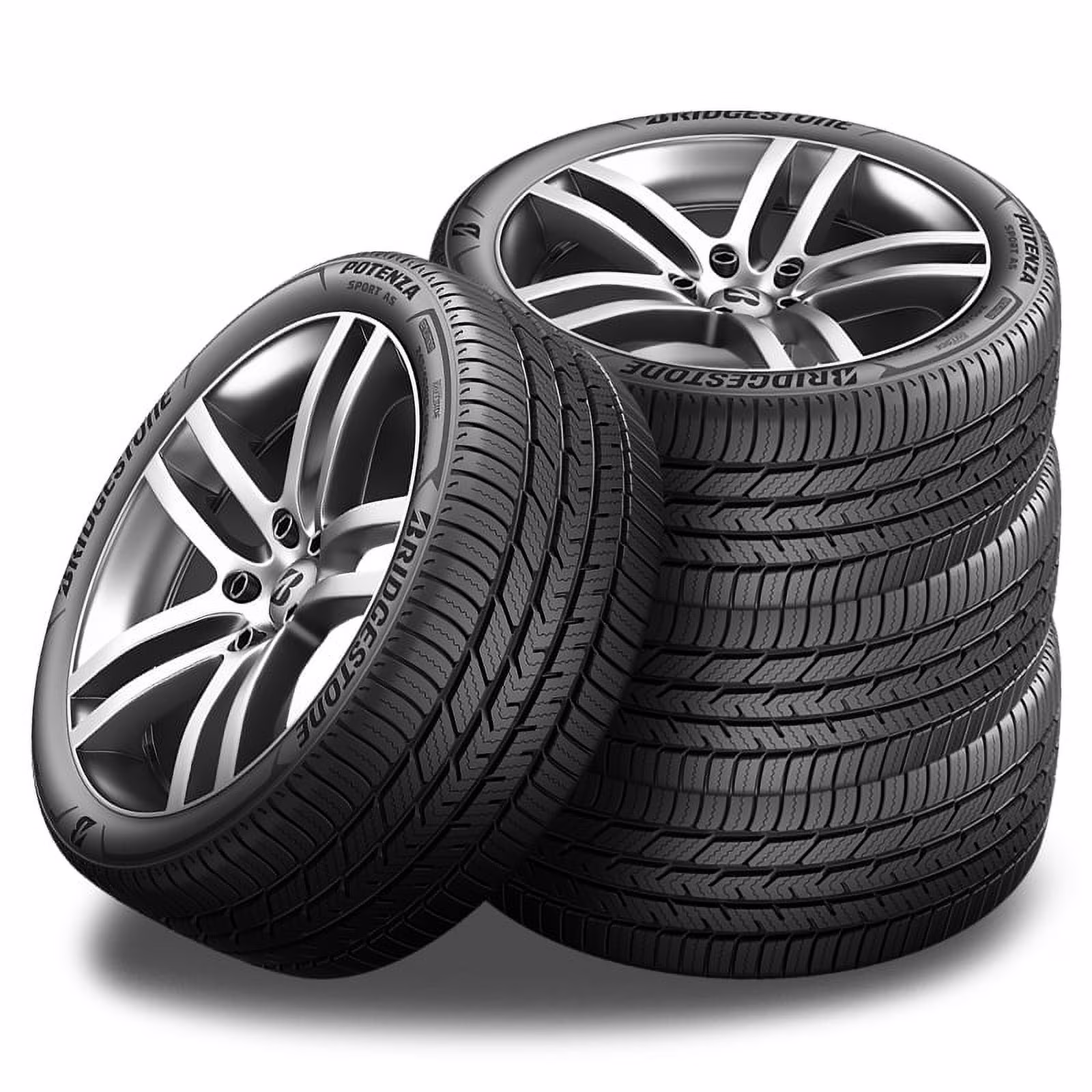 4 Bridgestone Potenza Sport AS 225/50R17 98W All Season Ultra High Performance BR011924 / 225/50/17 / 2255017