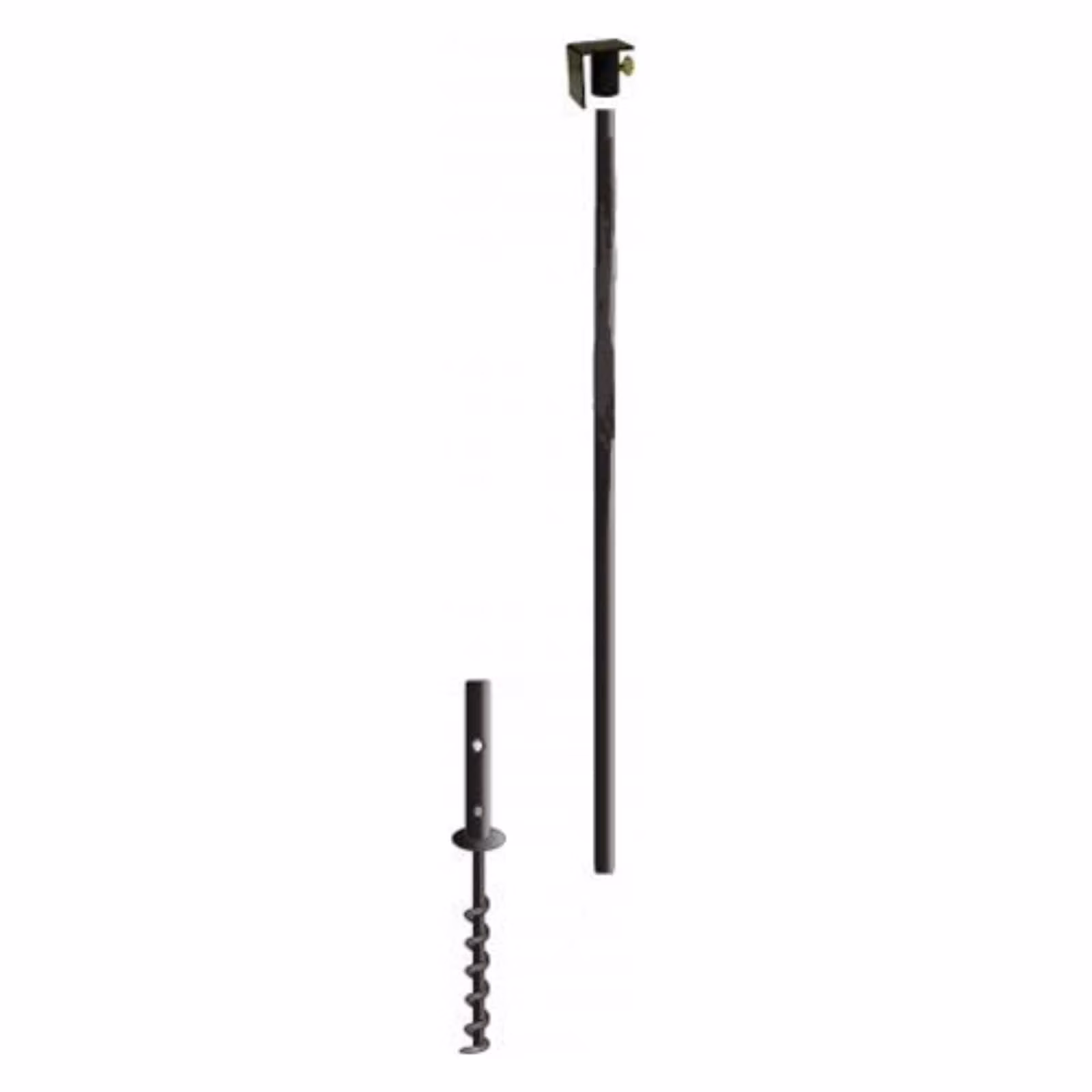 Birds Choice 54" Bluebird Bird House Pole Set, Black