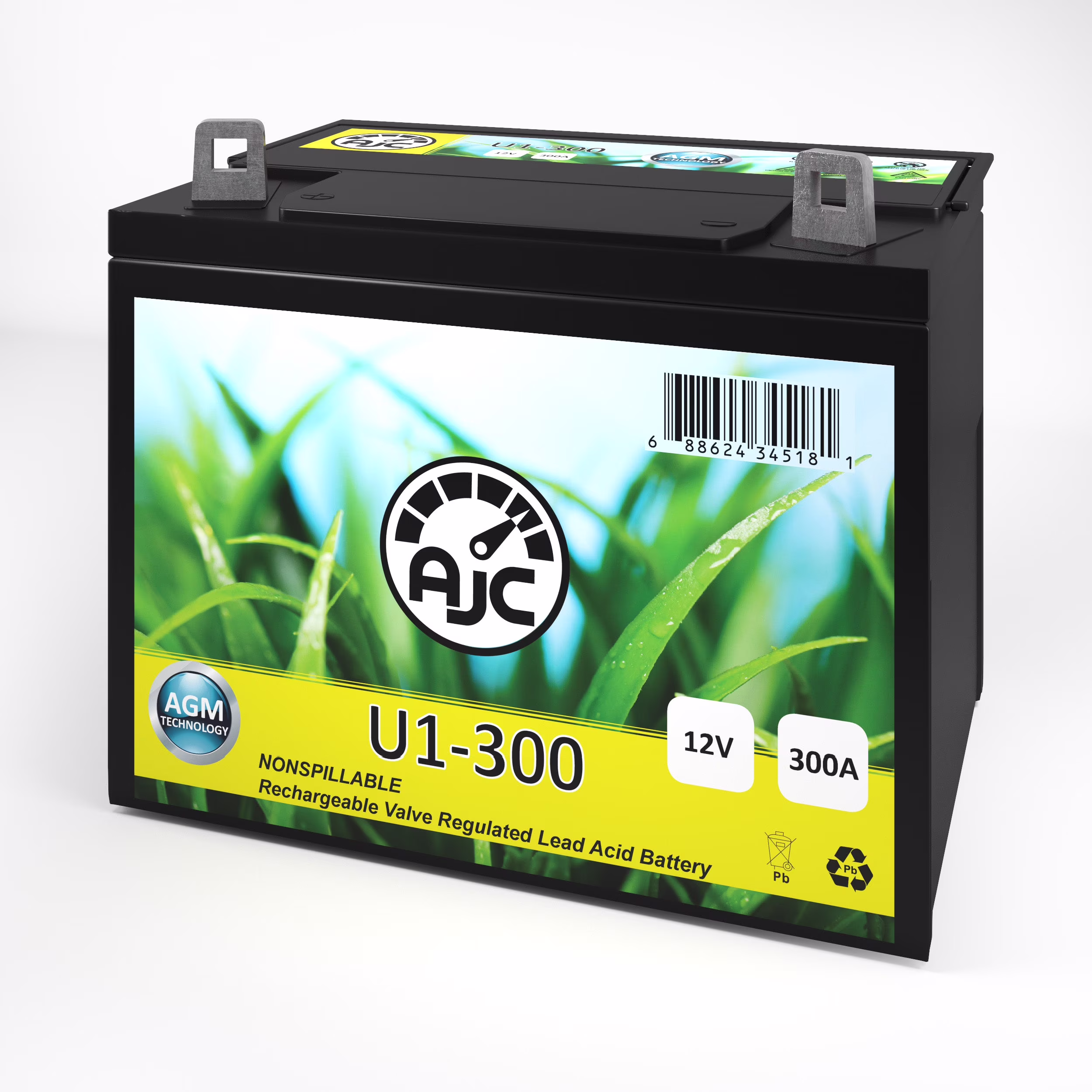 Kubota L295 U1 Lawn Mower and Tractor Battery - This Is an AJC Brand Replacement
