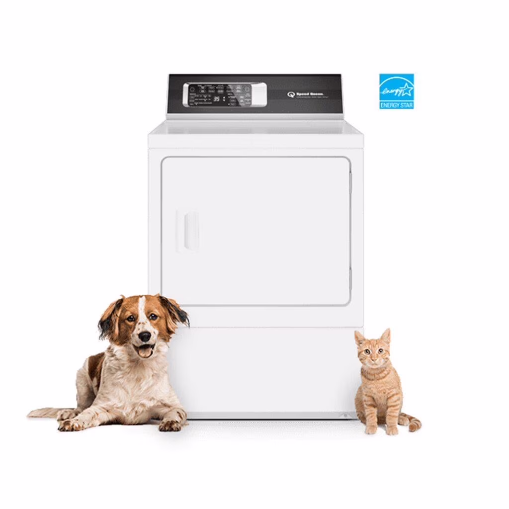 SPEED QUEEN DR7004WG  FRONT LOAD GAS DRYER White