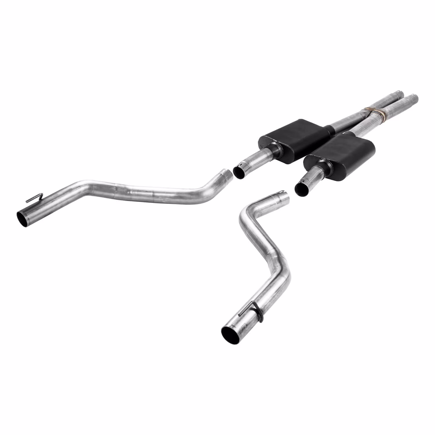 Flowmaster 817778 Cat-Back 409S - American Thunder Kit - DOR - Moderate/Aggressive Sound