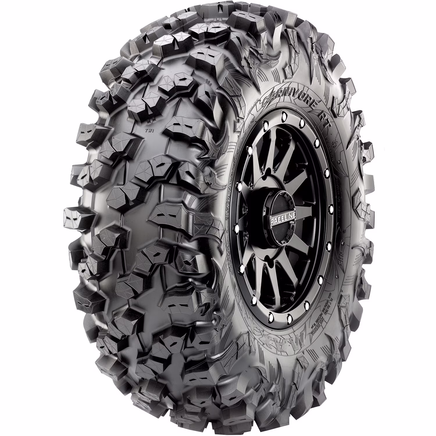 Maxxis Carnivore RT 28X10.00R14 28x10r14 28x10x14 8 Ply r/t Rugged Terrain Atv/Utv Tire
