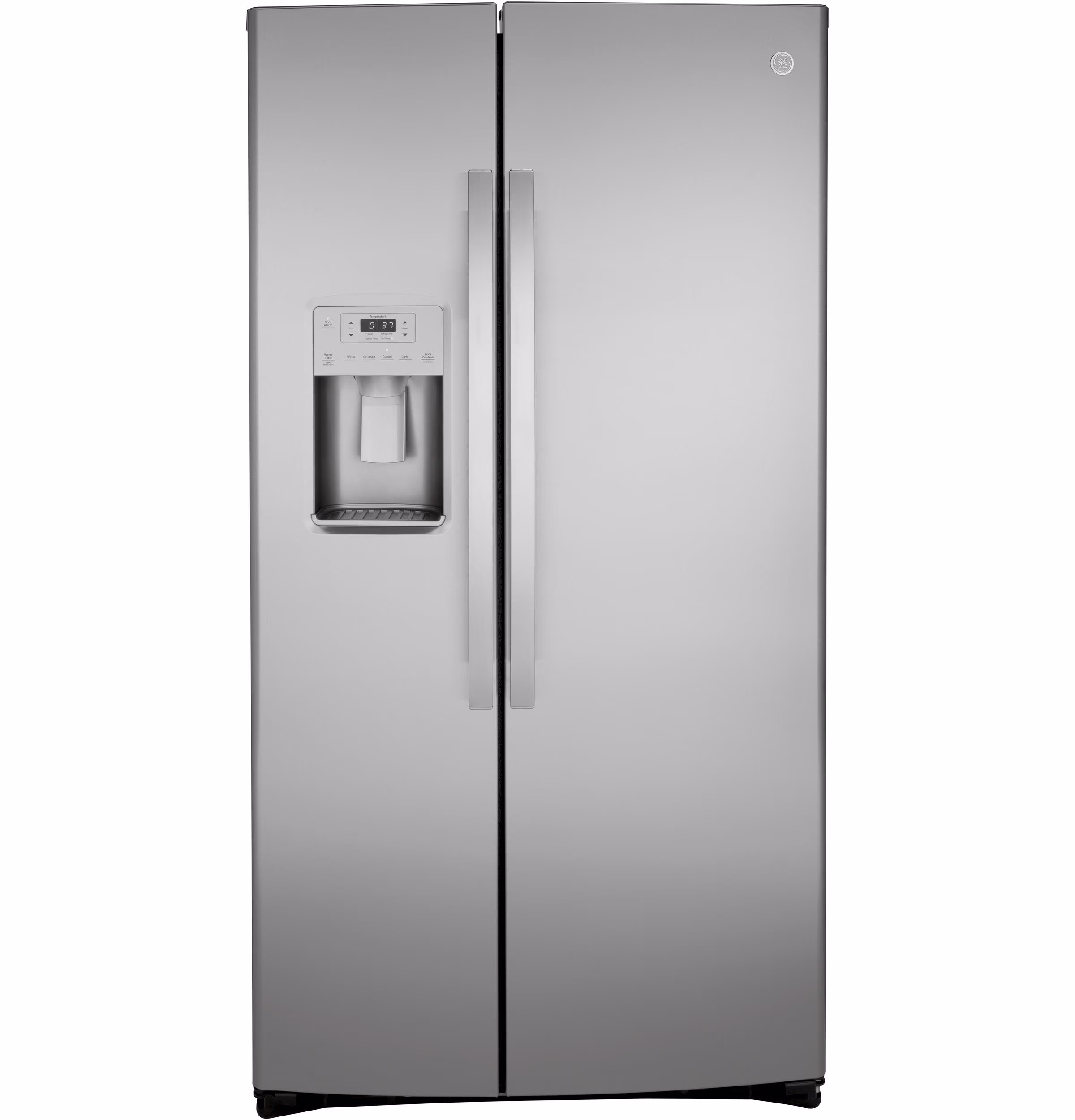 GE® Appliances 25.1 cu. ft. Fingerprint Resistant Side-by-Side Refrigerator model GSS25IYNFS