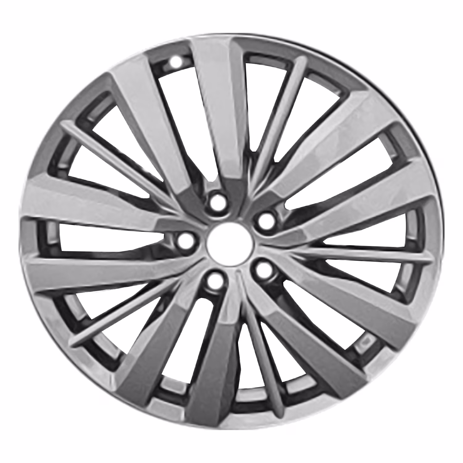 Remanufactured Painted Medium Charcoal Metallic Aluminum Wheel 20 x 8 fits 2022-2025 Nissan Pathfinder