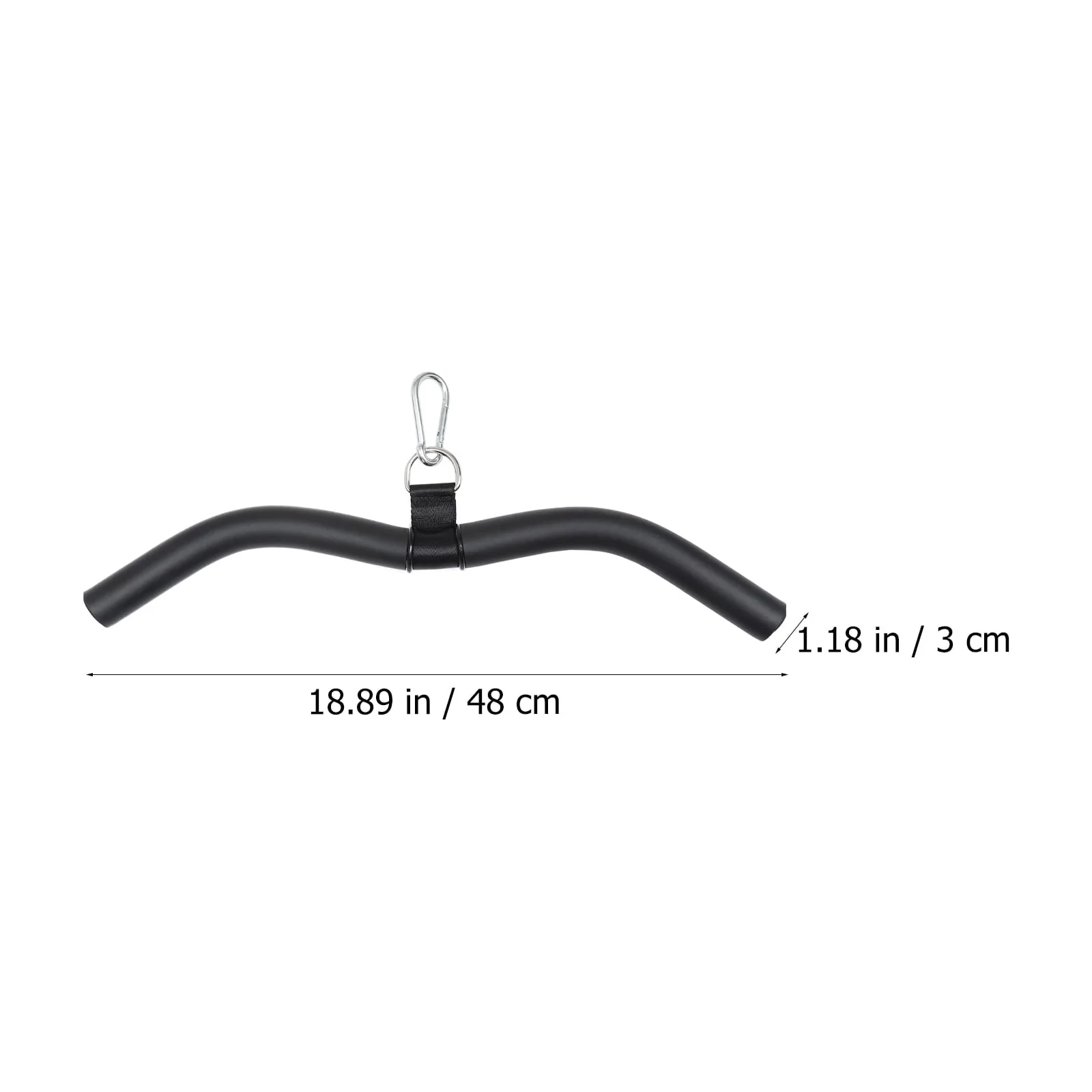 Etereauty 1 set Pull Down Bar Back Muscle Exerciser Muscle Pull Rod Fitness Equipment