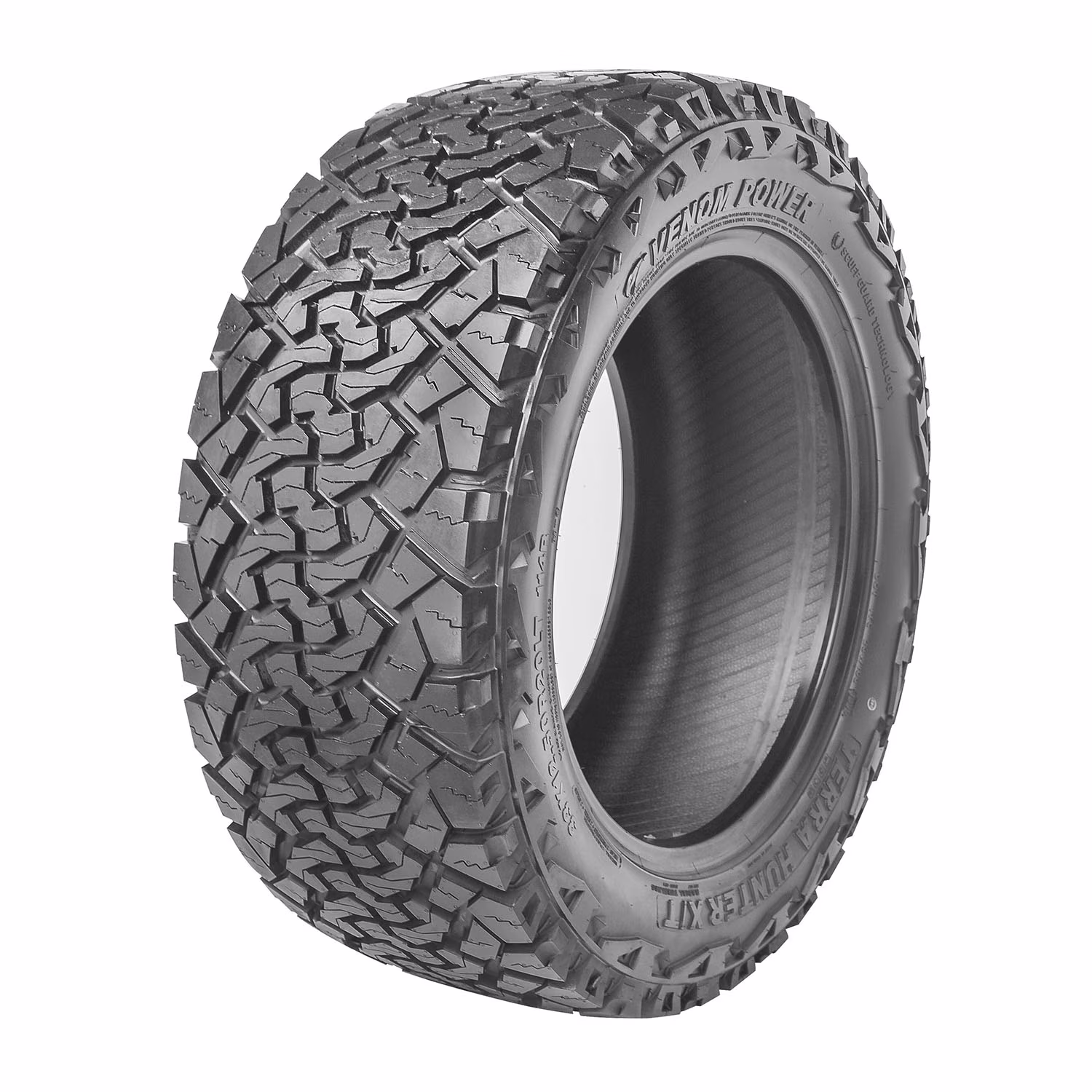 Set of 4 Venom Power Terra Hunter X/T LT33X12.50R20 114R E Tires