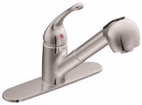 Capstone Kitchen Faucet Pull Out Spout Lead Free Chrome