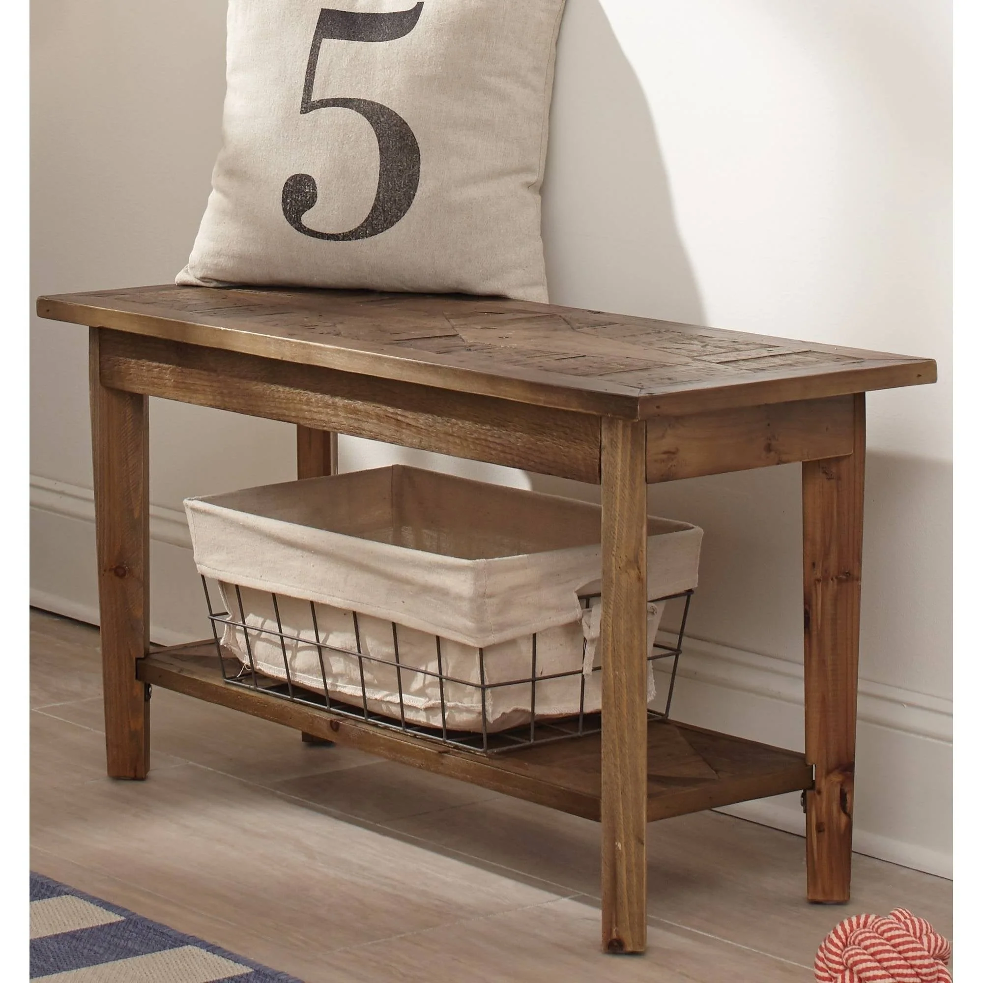 Alaterre Revive Reclaimed Bench, Natural