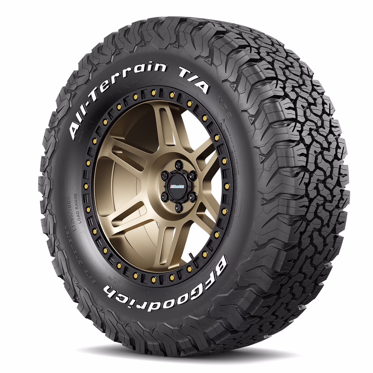 BFGoodrich All-Terrain T/A KO2 All Terrain LT35X12.50R22 117R E Light Truck Tire