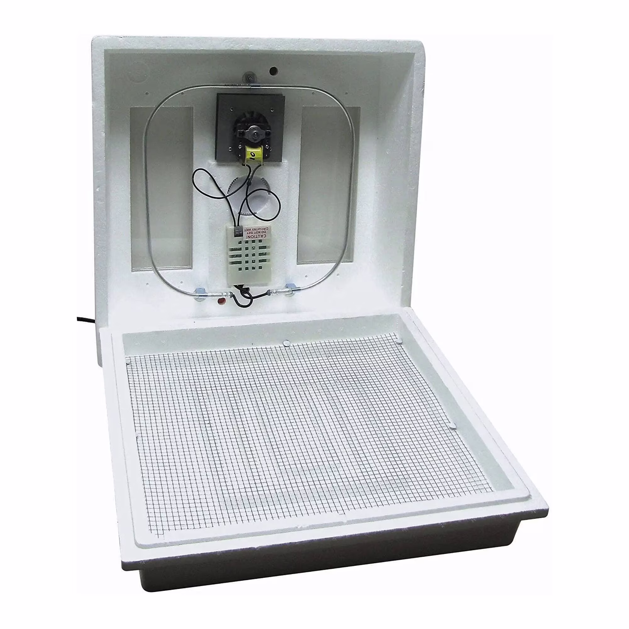 Farm Innovators Model 2200 Circulated Air Incubator with Fan Kit and Built-In Hygrometer