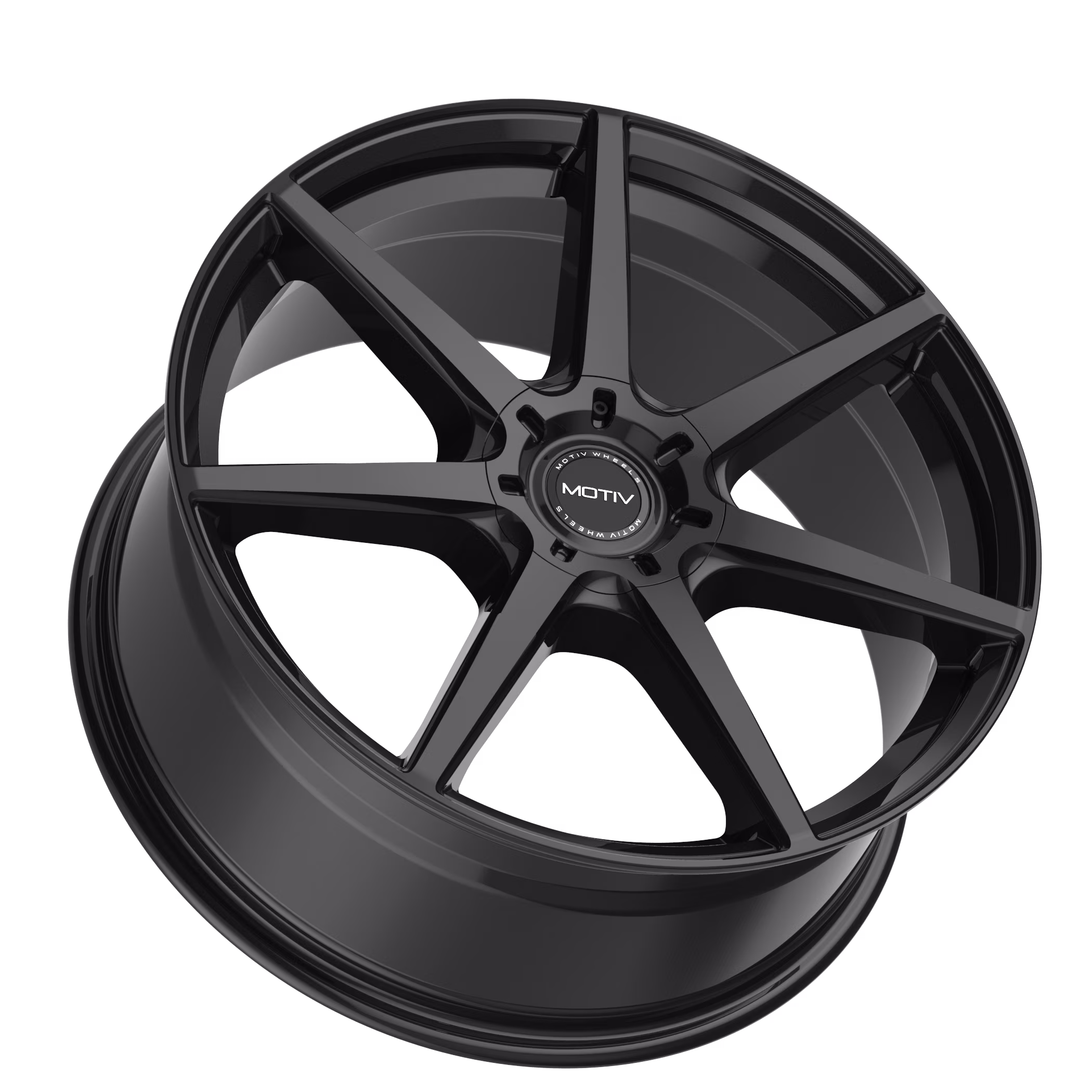 Motiv 16x7.5 5X100 432B Rigor Black Wheel Rim