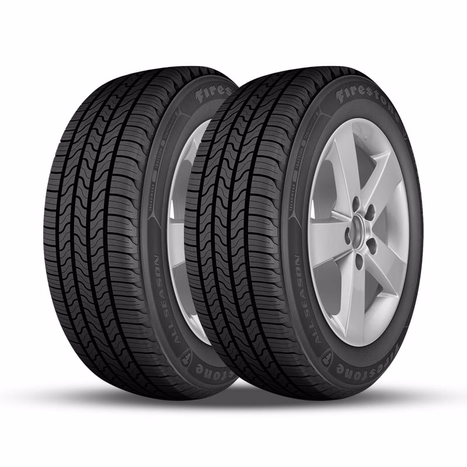 2 New Firestone All Season 205/65R16 95T Touring Tires 65,000 Mile Warranty FS 004030  / 205/65/16 / 2056516
