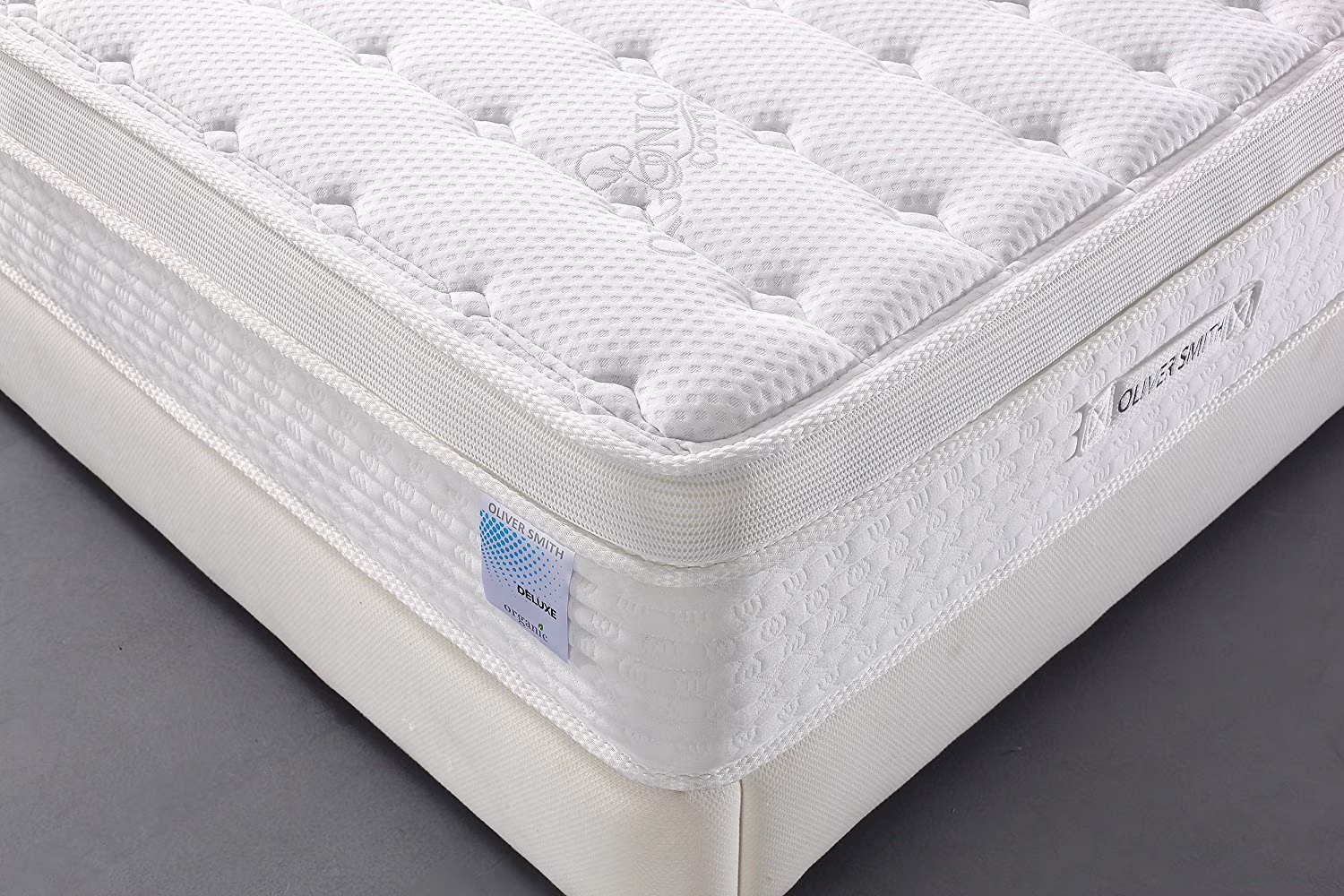 Oliver Smith 12" Deluxe Sleep Plush w/ Cool Memory Foam & Pocket Spring Mattress Full Size