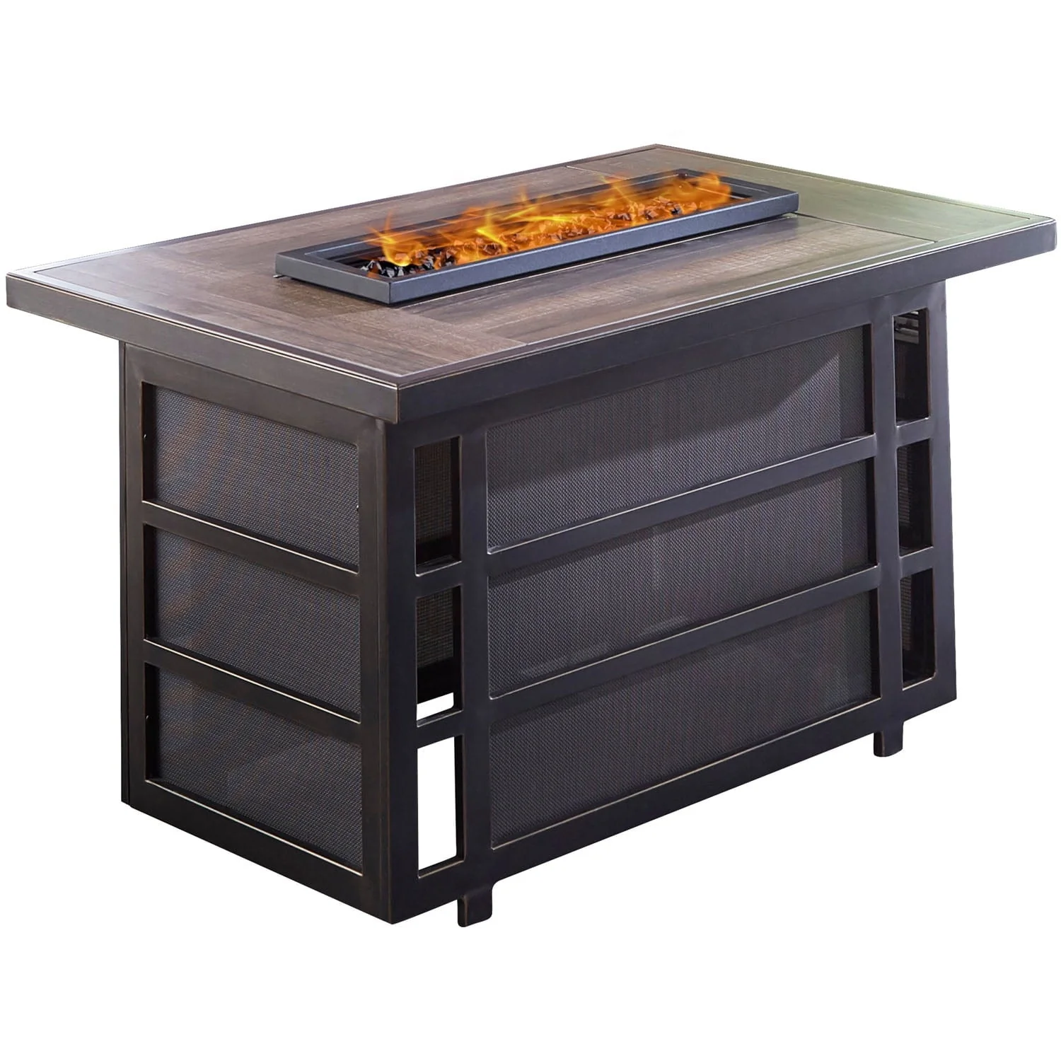Hanover Chateau 30,000 BTU Gas Fire Pit Coffee Table