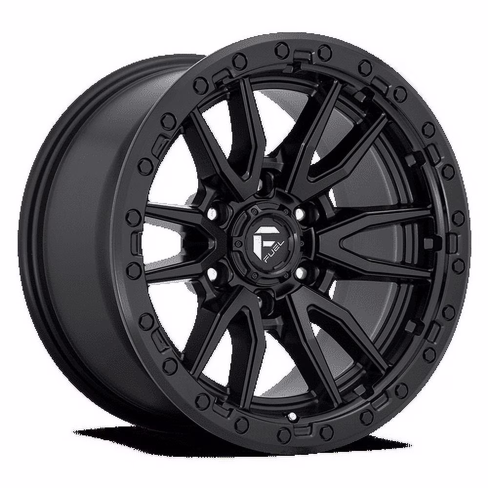 Fuel 1PC Aluminum Rim D679 REBEL 20X9in Matte Black Finish, D67920908457