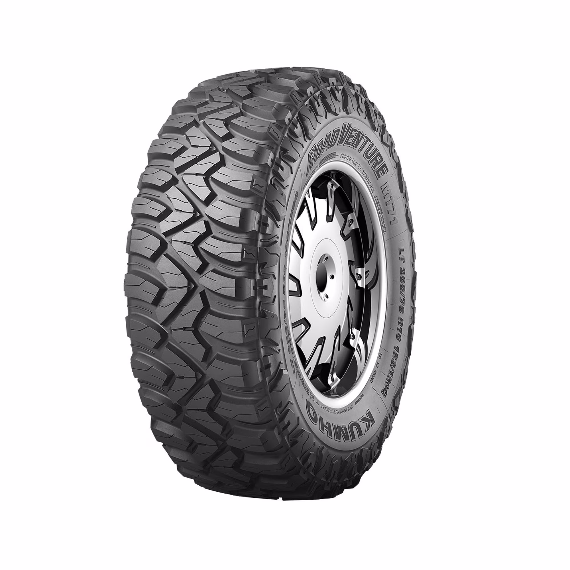 Kumho Road Venture MT71 Mud Terrain LT315/70R17 121/118Q E Light Truck Tire