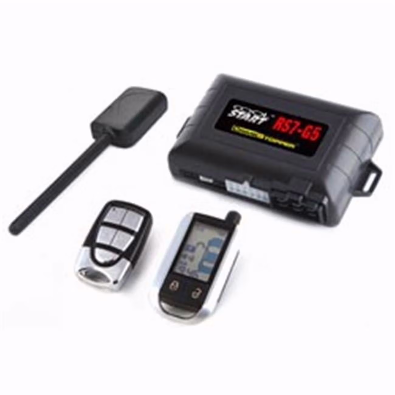 2-Way FM/FM LCD Remote Start and Keyless Entry System with Trunk Pop