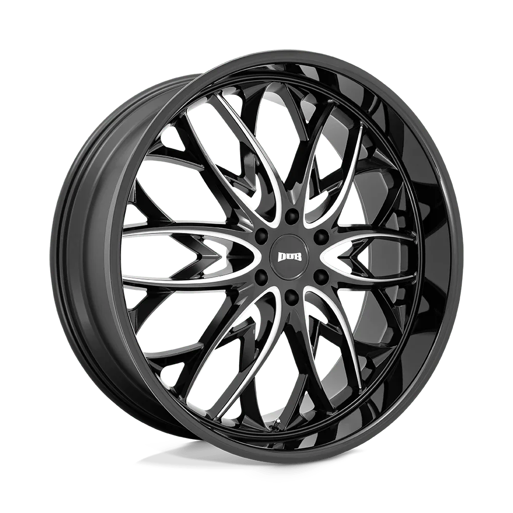 Dub S263 Og 26X10 6X5.5 25Et 87.1Cb Gloss Black Milled Wheel