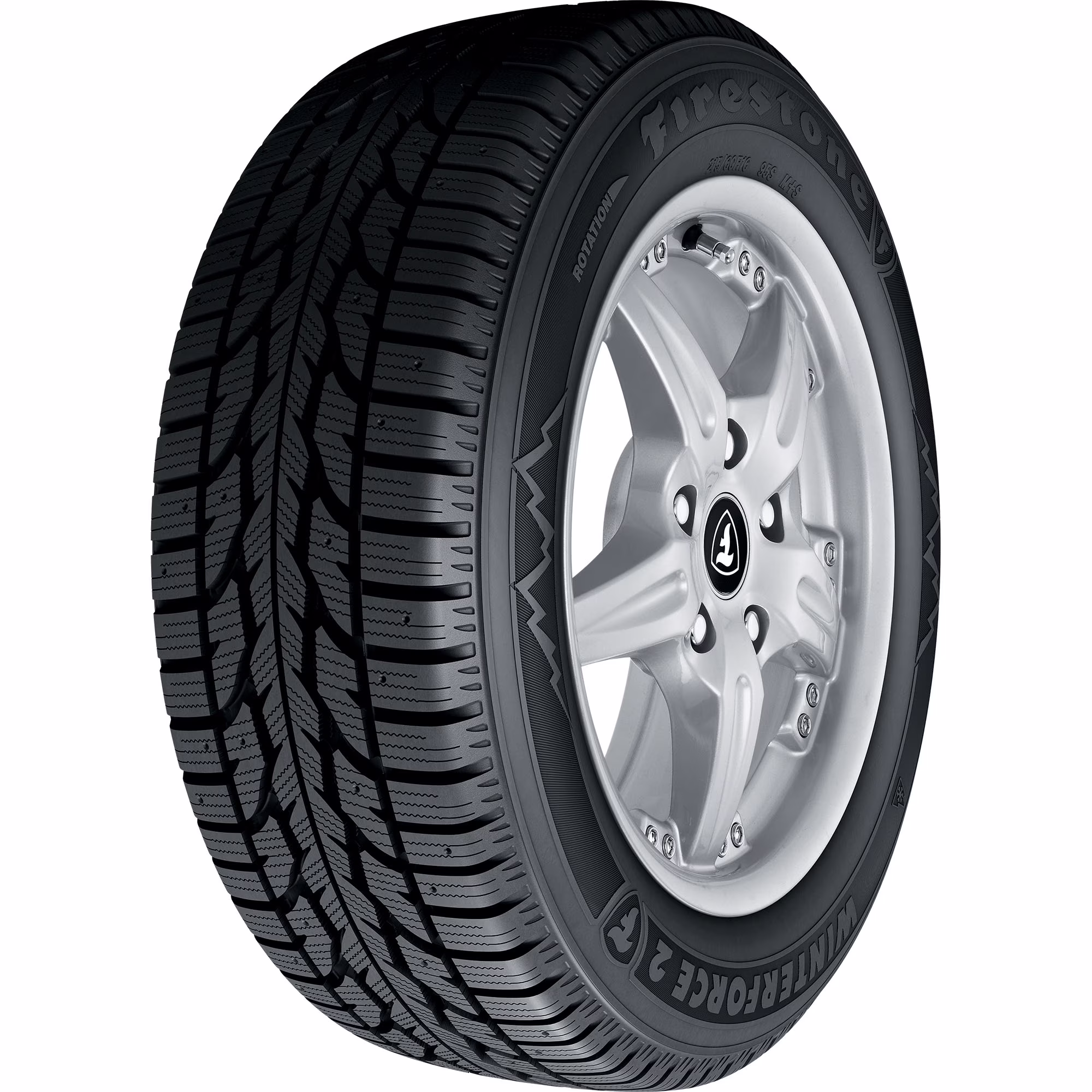 Firestone Winterforce 2 Winter 205/55R16 91S Passenger Tire