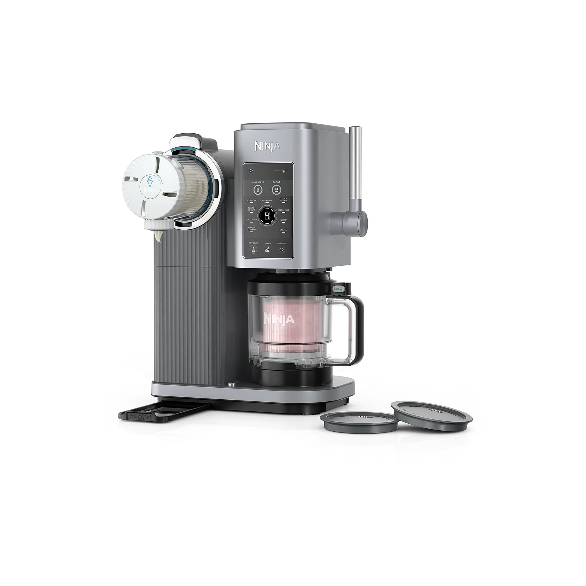 Open Box Ninja Swirl-Creami Soft-Serve Maker - SILVER ONE SIZE