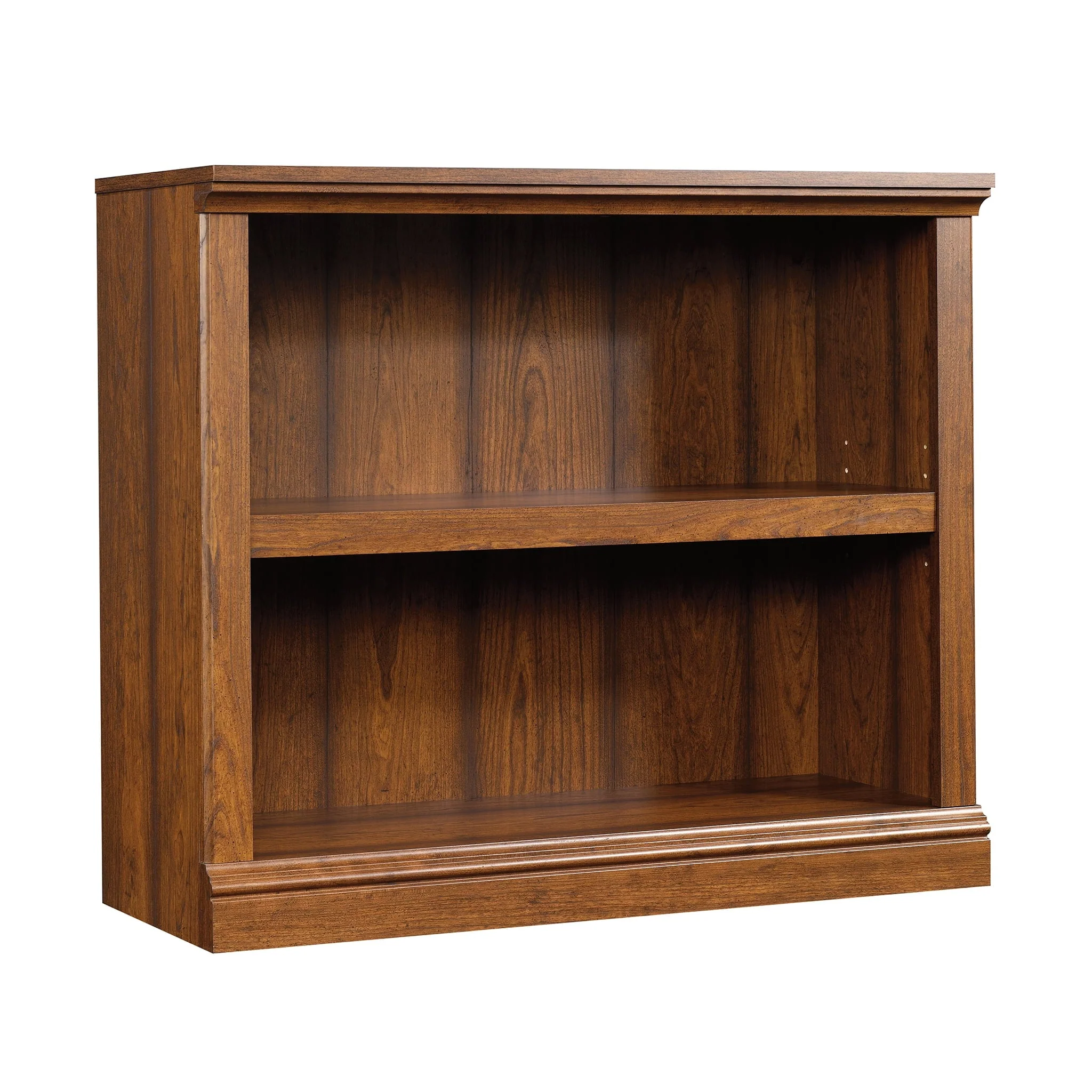 Sauder Select 2-Shelf Bookcase, Washington Cherry Finish