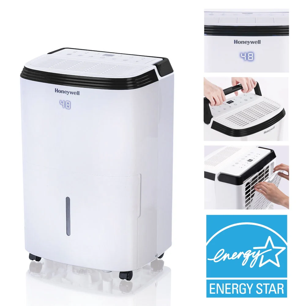 Honeywell 30 Pint Energy Star Dehumidifier with Washable Filter