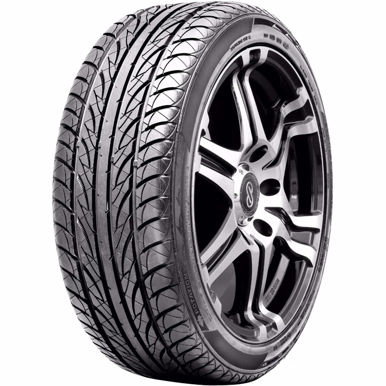 Set of 2 BlackHawk Street-H HU01 245/40R18 97W XL Tires