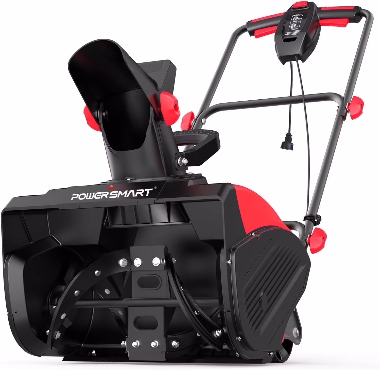 PowerSmart 18-inch Corded Electric Snow Blower , Snow Thrower with 120V 15-Amp Motor