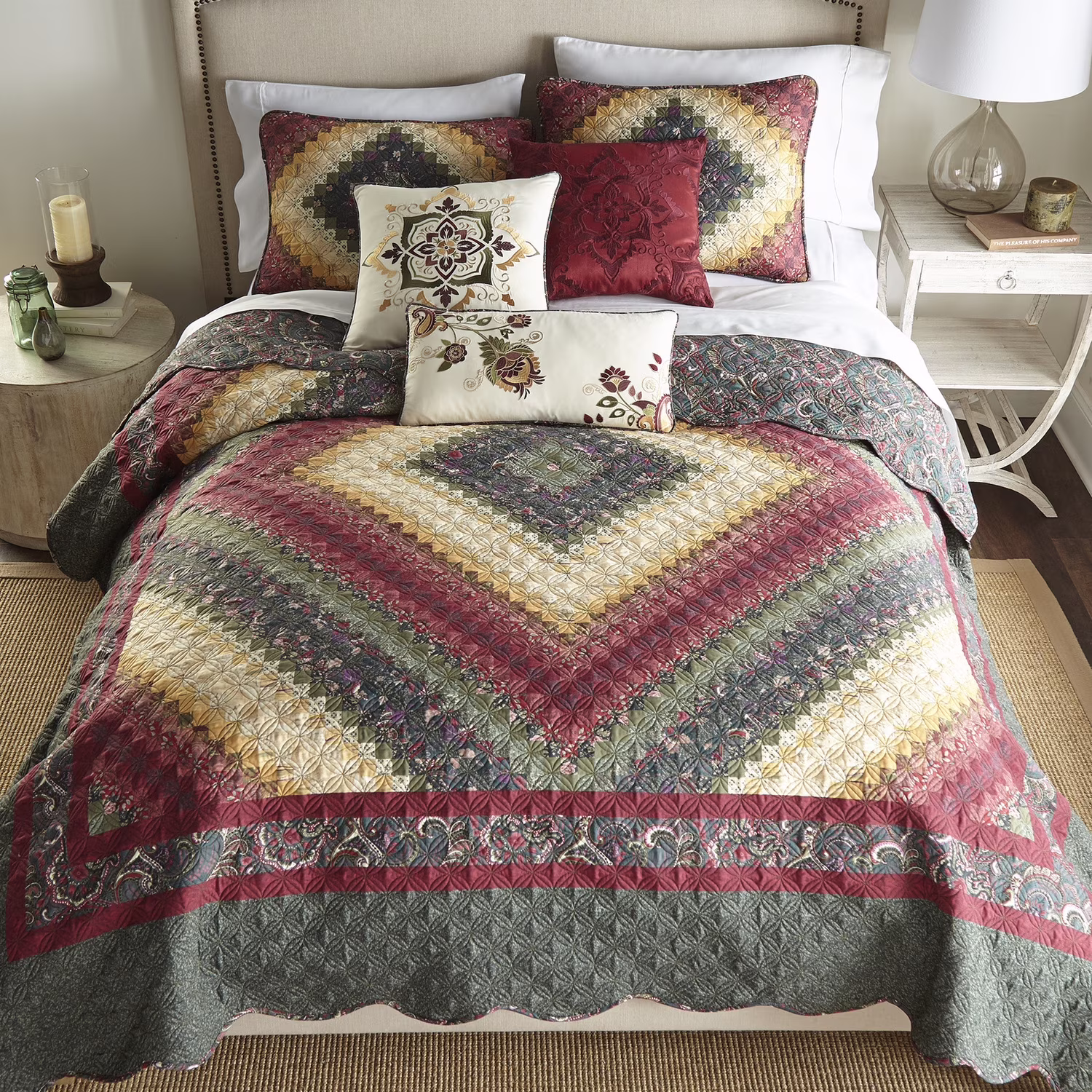 Homestock Eclectic Elegance Full/Queen Quilt