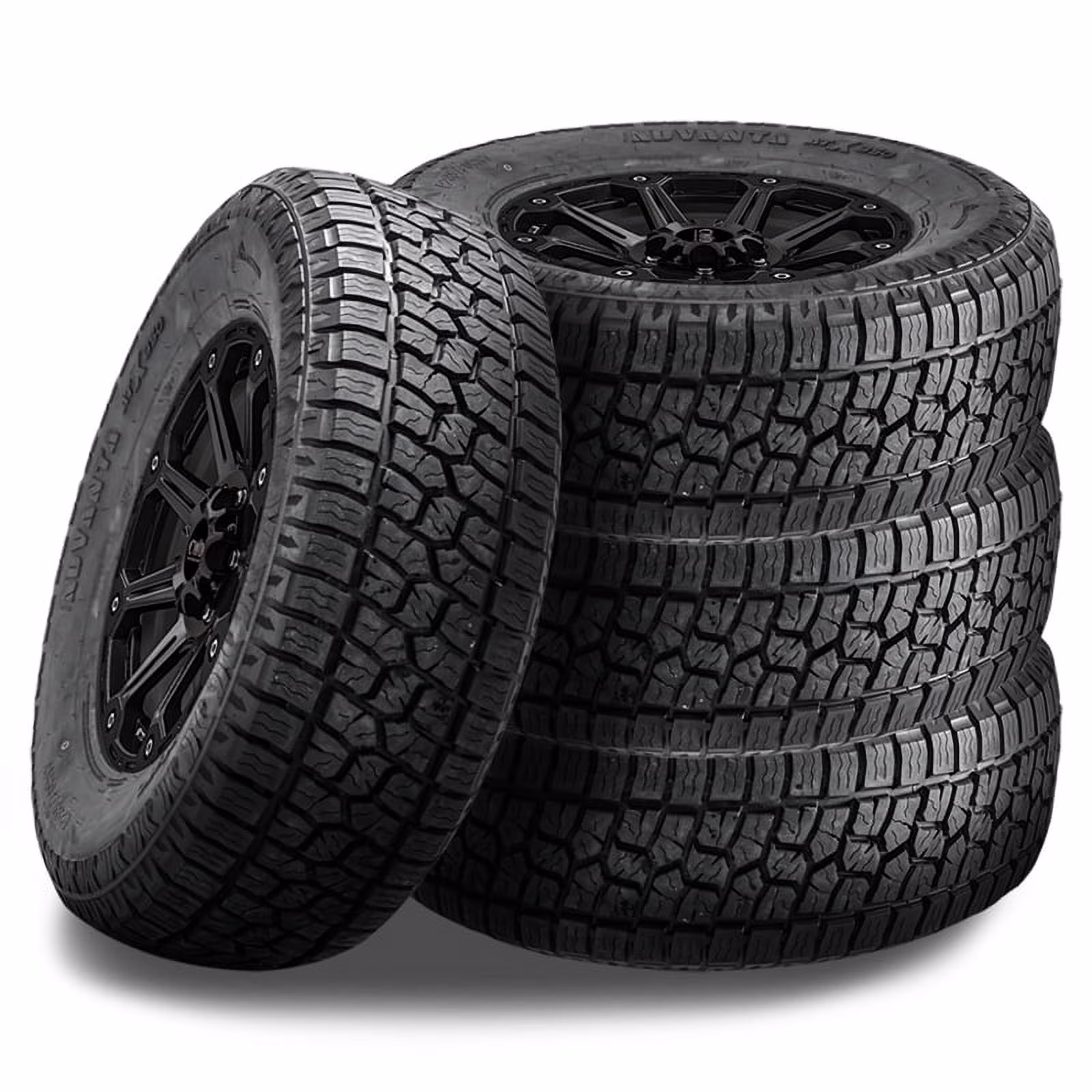 4 Advanta ATX-850 255/75R17 115T All Terrain Tires /50000 Mile Warranty/3PMSF ADV3115 / 255/75/17 / 2557517