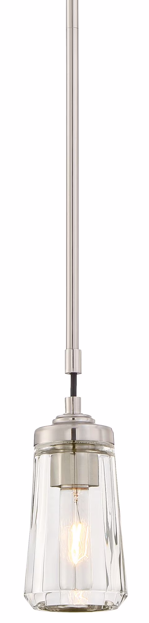 Minka Lavery 3301-84 Poleis 3.75" Mini Pendant in Brushed Nickel