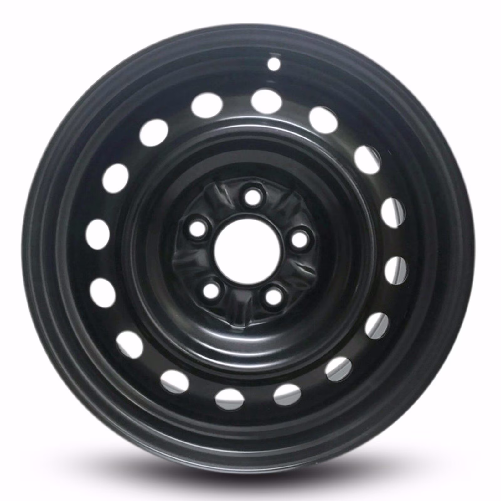 For 2013-2024 Nissan Leaf 16 Inch Painted Black Rim - OE Direct Replacement - Road Ready Car Wheel
