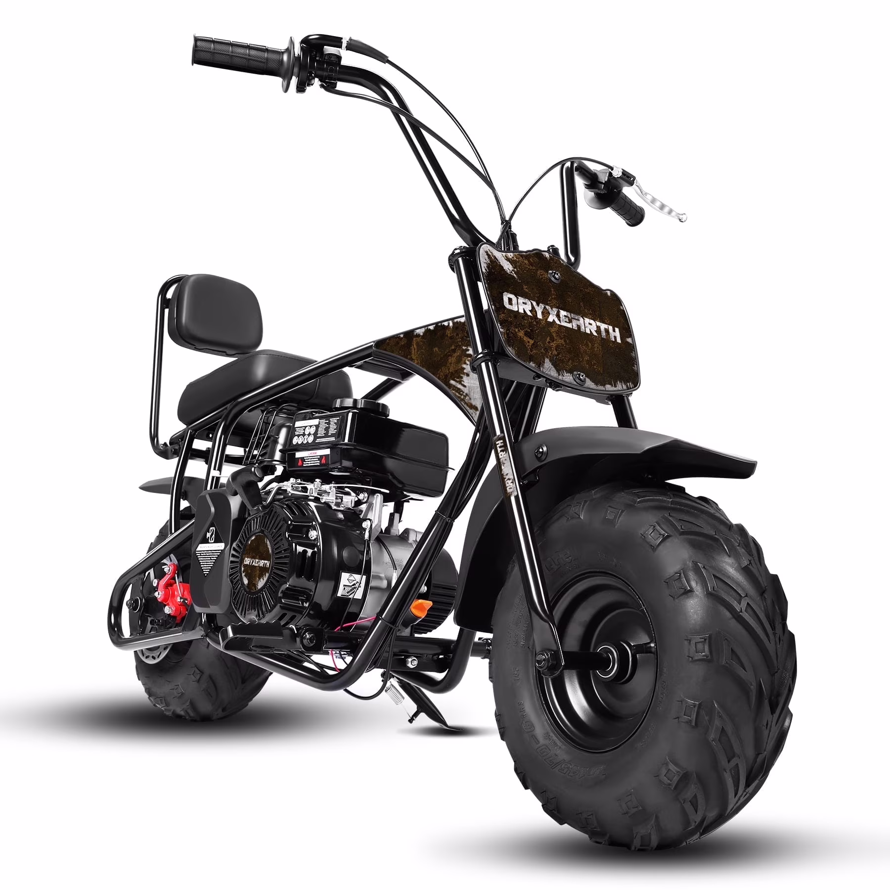 Oryxearth 99cc 4-Stroke Mini Dirt Bike, Gas Powered Off Road Trail, up to 24 mph, 0.47 gal, Camo