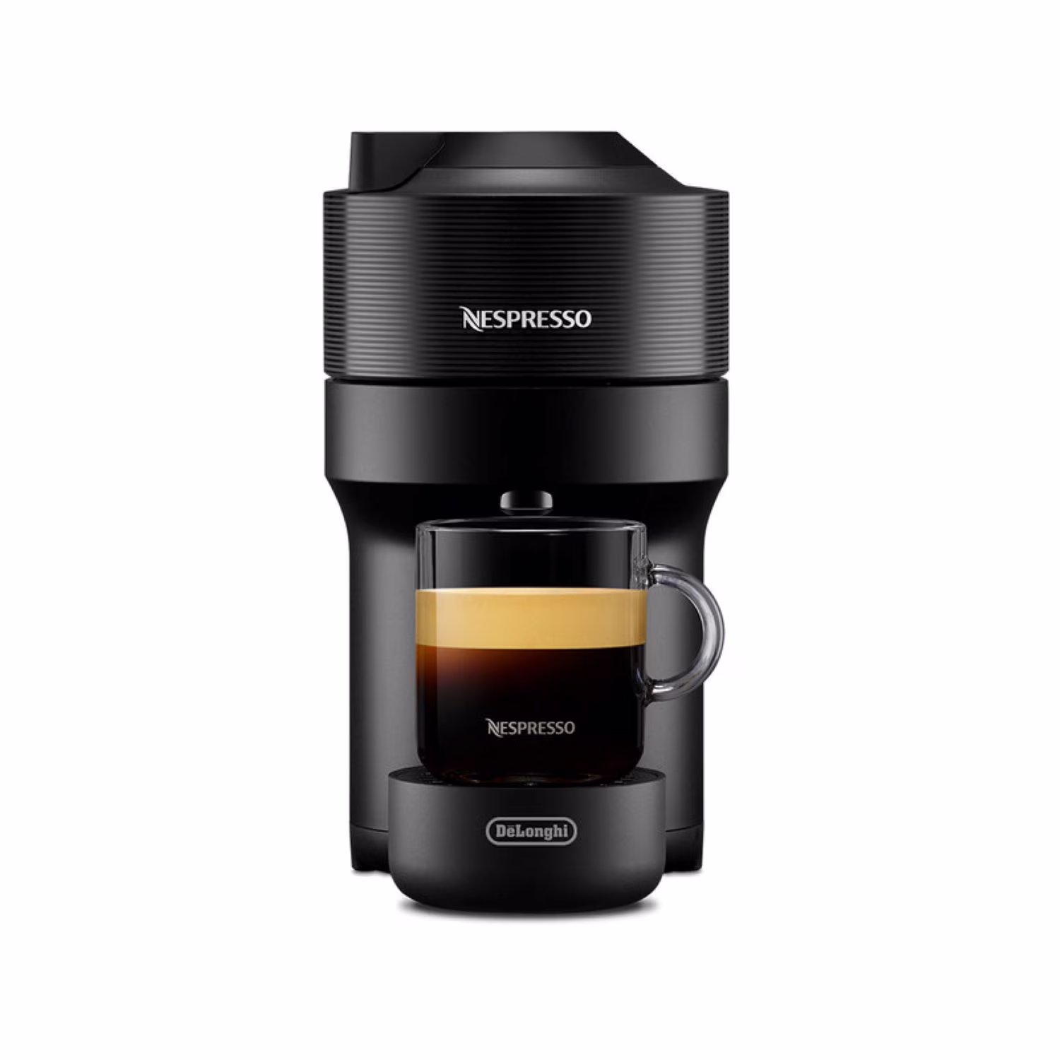 Nespresso Vertuo Pop by De'Longhi Coffee and Espresso Maker with Coffee Tasting Set, Black