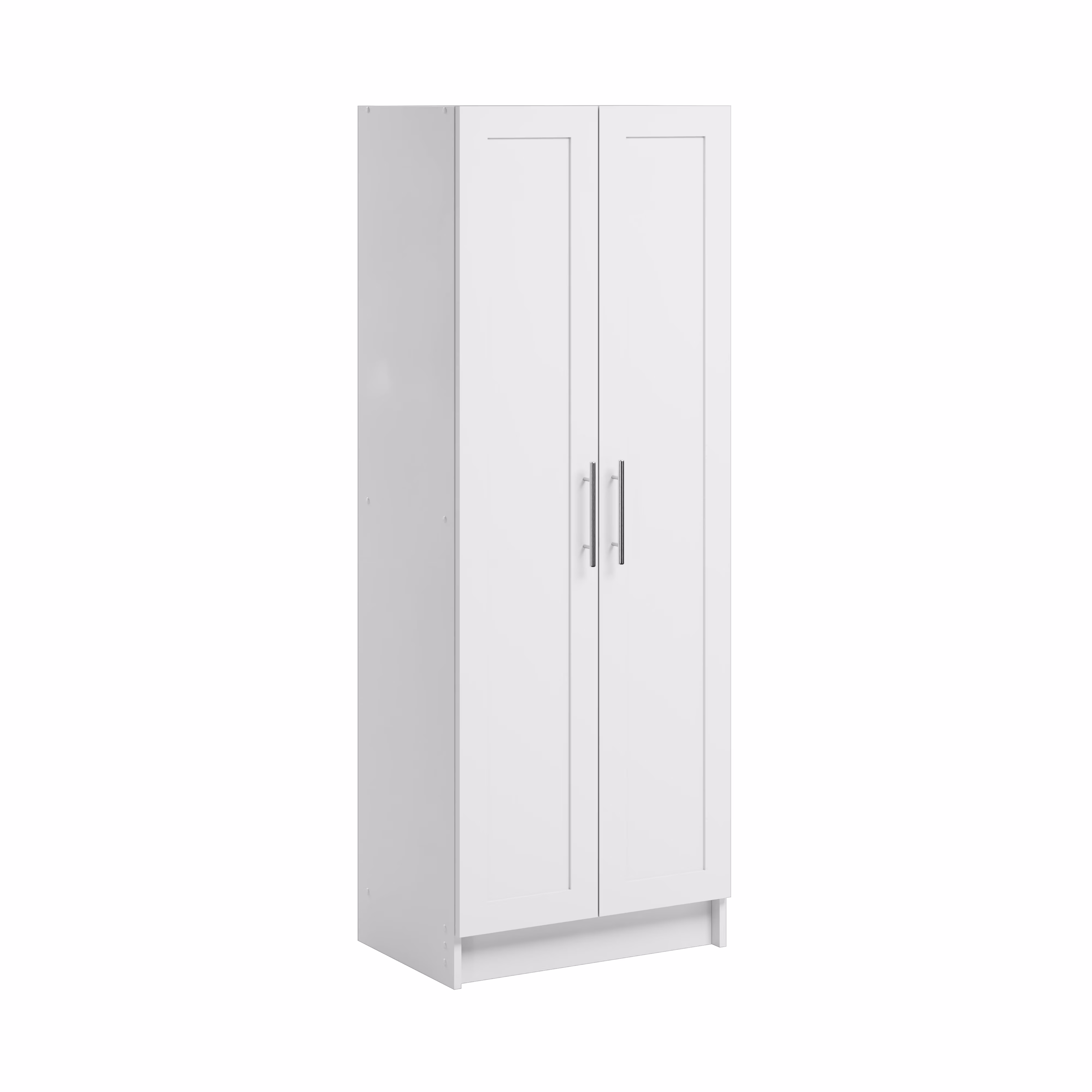 Prepac Elite Plus Gabinete Decorativo de Almacenamiento de 24" de Ancho con Puertas de Panel, Gabinete de Almacenamiento Blanco, Gabinete de Ba?o, Gabinete de Cocina de Despensa con 3 Estantes de 16.75" de Profundidad x 24" de Ancho x 65" de Alto