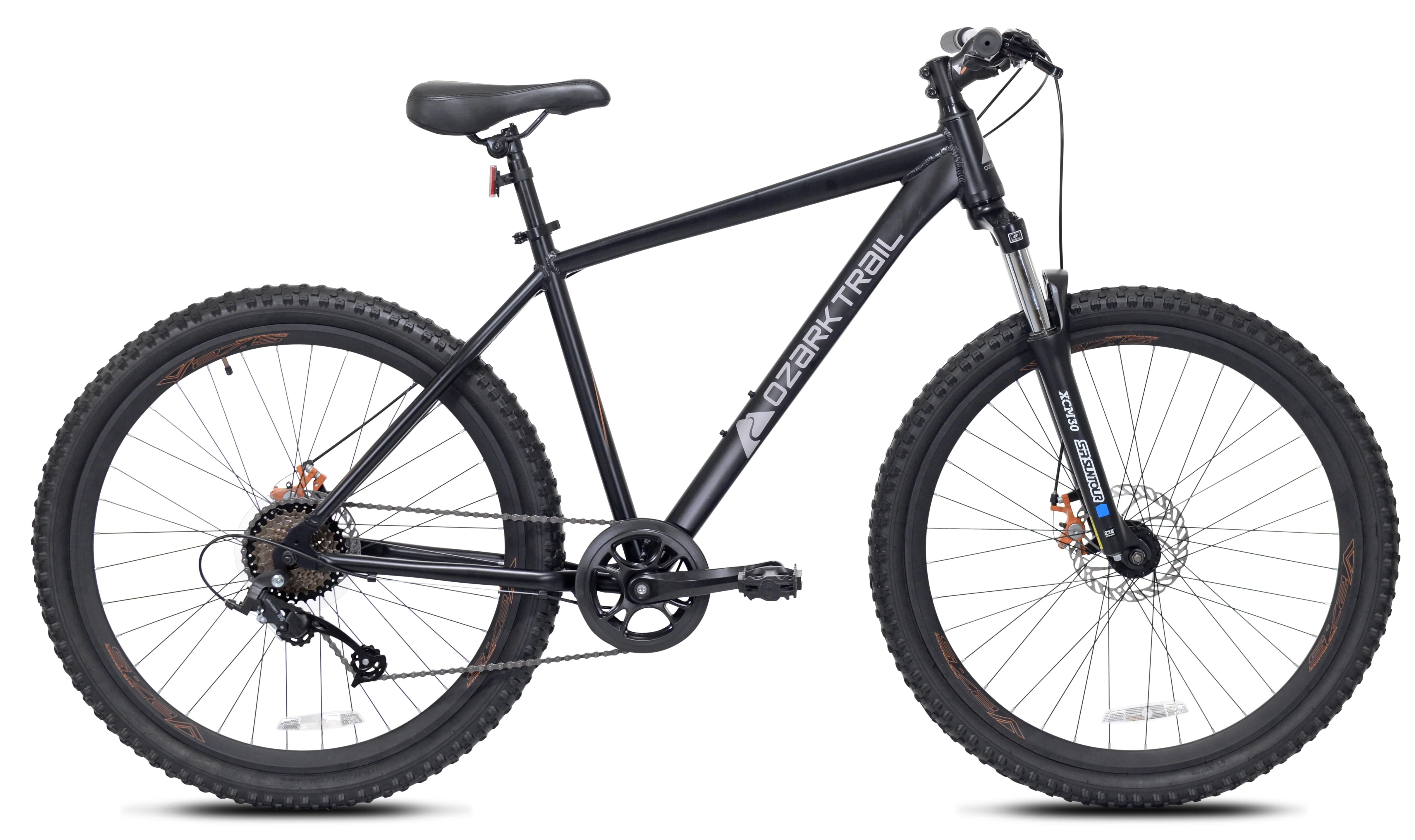 Ozark Trail 27.5" Vibe Mountain Bike, Medium Frame, Black, Adult, Unisex
